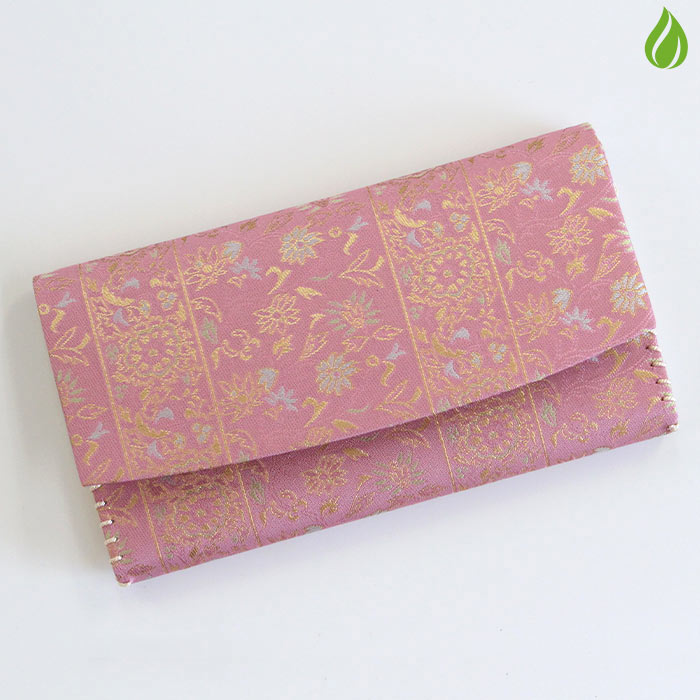 楽天市場】茶道具 名物裂 三ツ折（懐紙入） 紗綾形鶴丸文様 （さやがた