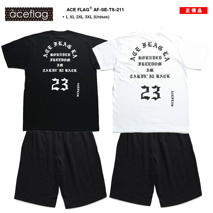 楽天市場】ACE FLAG 上下セット 半袖 ブランド Tシャツ ハーフ