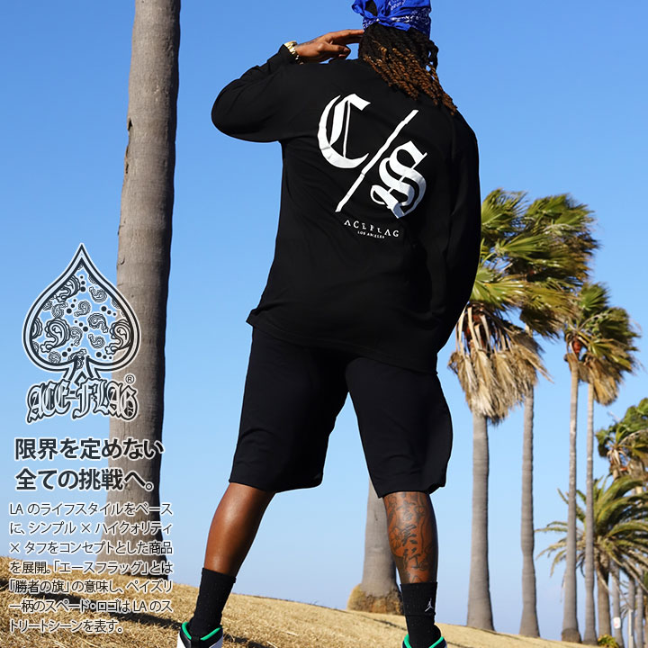 楽天市場】ACE FLAG 上下セット 長袖 Tシャツ ロンT ブランド