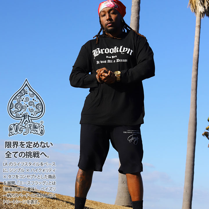 楽天市場】ACE FLAG セットアップ 長袖 Tシャツ ロンT ブランド