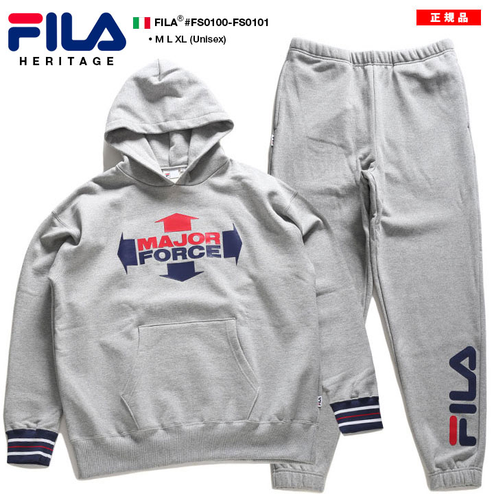 夏セール開催中 Max80 Off フィラ Fila 上下セット セットアップ 長袖 メンズ レディース 男女兼用 春秋冬用 グレー M L Xl 2l Ll 大きいサイズ B系 ヒップホップ ストリート系 スポーツ ファッション 服 ギフト Fs0100 Fs0101 本格派大人のb系xl ダンス衣装店