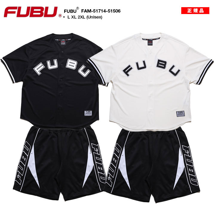 人気ブランド新作豊富 楽天市場】FUBU ベースボールシャツ 半袖 レザー 野球 ゲーム シャツ
