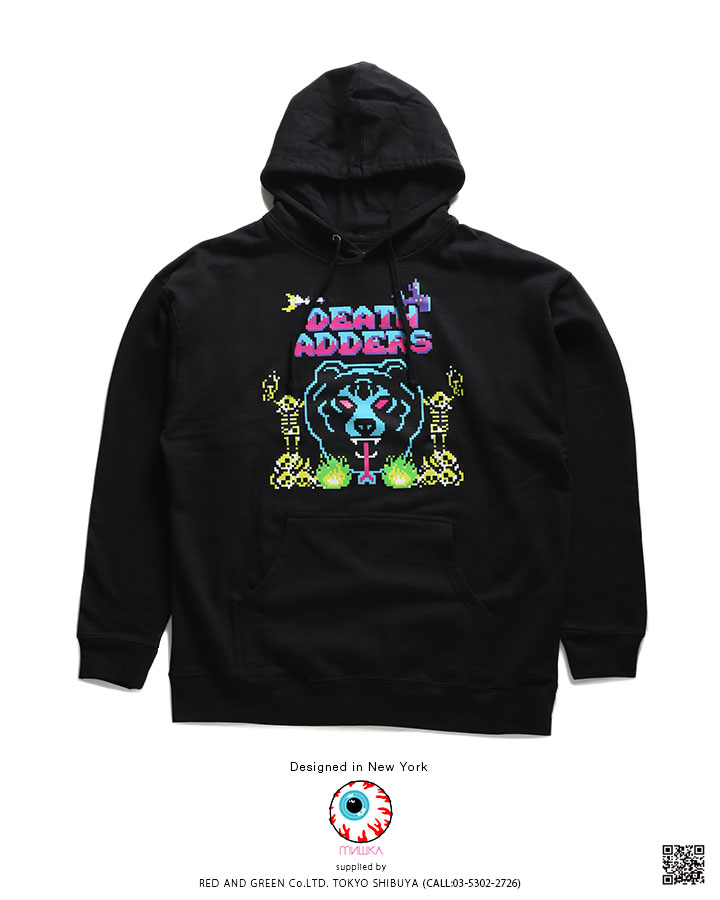 信頼 Mishka パーカー 長袖 メンズ レディース 春秋冬用 黒 Xl 2xl 大きいサイズ ミシカ フードパーカー スウェット かっこいい おしゃれ ネオンカラー デジタル Death Adder ビッグシルエット B系 ヒップホップ ストリート系 ファッション ハイ ブランド 服 769