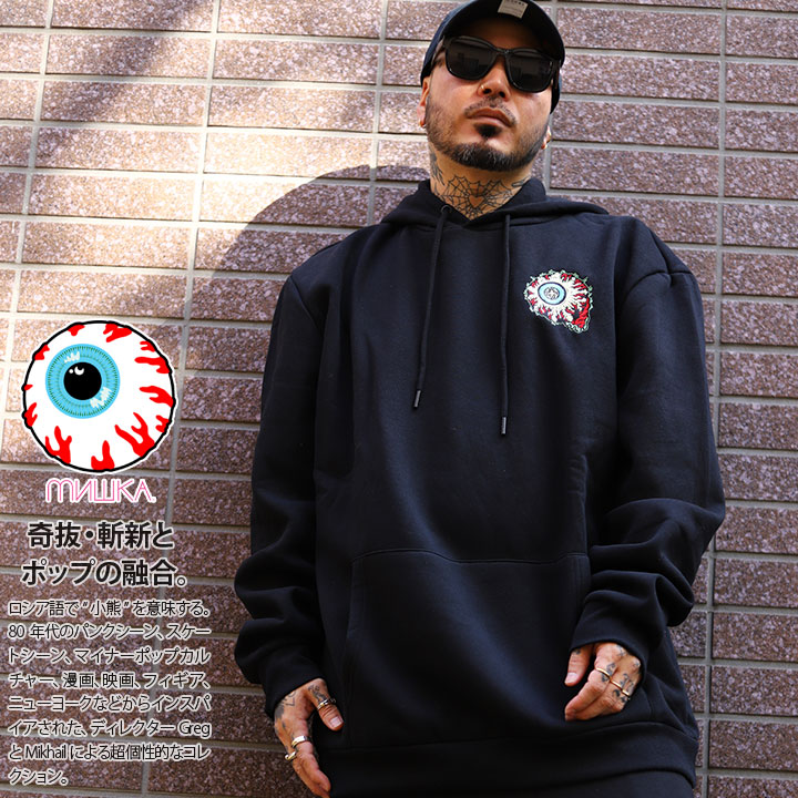 楽天市場】MISHKA ミシカ 目玉KEEP WATCHグラフィック スエット MISHKA