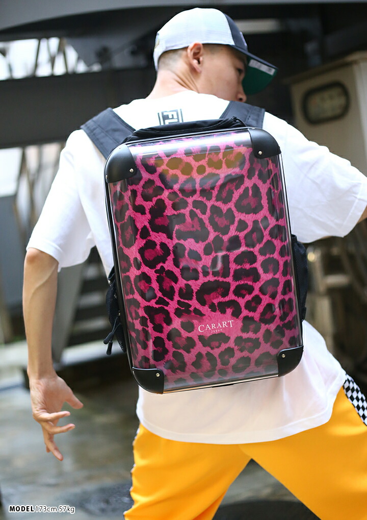 B系 ヒップホップ ストリート系 ファッション メンズ レディース B系 レディース バックパック Crc01n 003c Hiphop ハードbox型 リュックサック 電子機器 Pc パソコン おしゃれ 高機能 大型 大容量 便利 通勤 通学 自転車 スケート ヒョウ柄 ピンク 男女兼用 正規品 ギフト