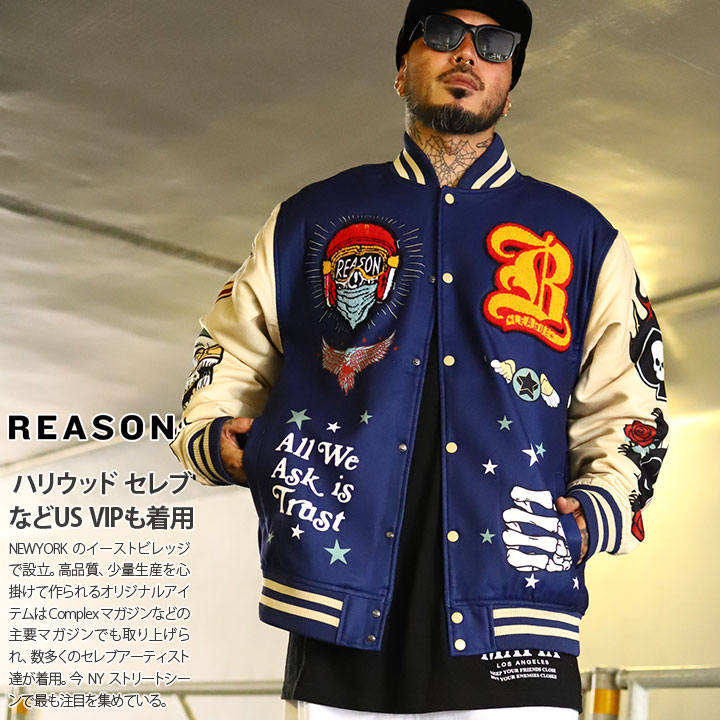 LONG CLOTHING×MISHKA ミシカ コラボスタジャン MISHKA スタジャン LONG CLOTHING ロングクロージング ミシカ