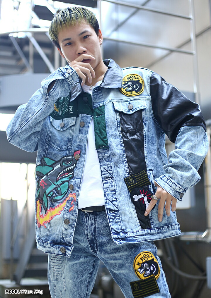 ヒップホップ 4l L ストリート系 Reason 2xl ジージャン インディゴ ジージャン 3xl アウター 3xl Xl メンズ ファッション 長袖 大きいサイズ Xxxl リーズン ストリート系 3l デニムjkt 2l Gジャン Ll Xxl B系 デニムジャケット