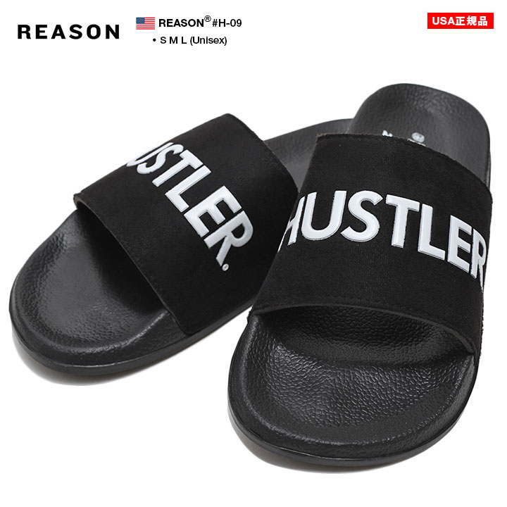 Reason Hustler スポーツサンダル メンズ レディース 春夏秋用 黒 ハスラー 限定 コラボ リーズン シャワーサンダル ビーサン ビーチサンダル サンダル おしゃれ かっこいい B系 ヒップホップ ファッション ストリート系 ハイ ブランド 21夏 新作 H 09 Fmcholollan Org Mx