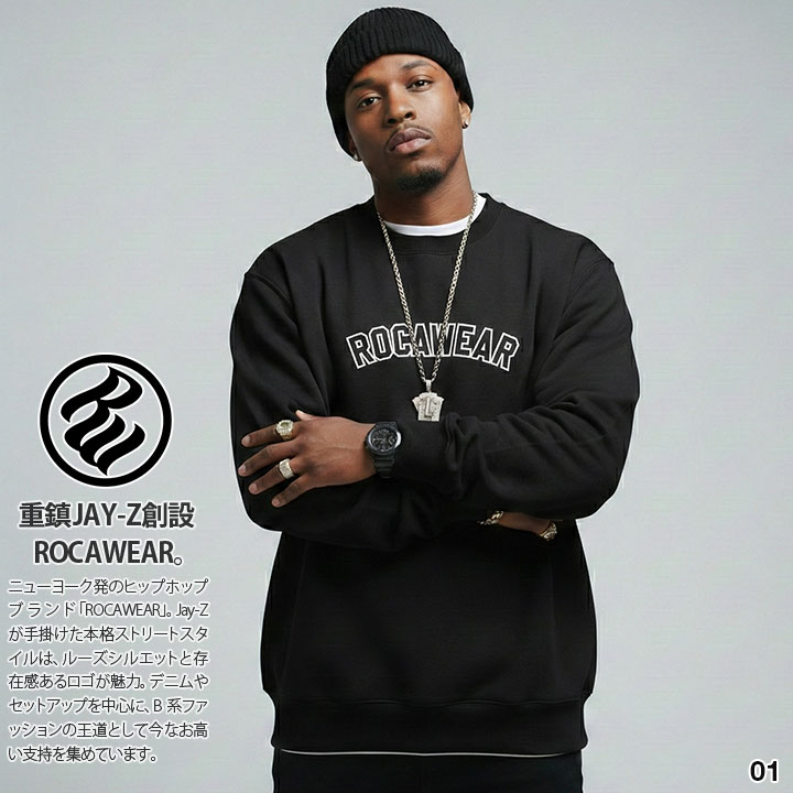 ROCAWEAR 堅苦しさ 調教師 ノッカー JAY-Z ブランド名 スケボー 長袖 汗水 裏起毛 メンズ レディース 年月冬用 黒 薄墨色 気が大きい大きさ ロカウェア トップス 刺しゅう 書きあらわす体 ビッグ影ぼうし b系 御居処跳ねる 流行り物 表どおり系 服 2026春夏 新作 RC001A03