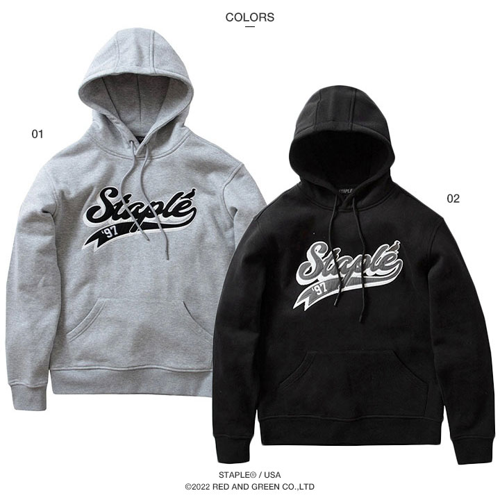 Staple パーカー ブランド スケボー 長袖 スウェット 裏起毛 メンズ 春秋冬用 黒 グレー 大きいサイズ ステイプル フードパーカー おしゃれ かっこいい ハト 鳩 鳥 ベースボール 刺繍 ワッペン B系 ヒップホップ ファッション ストリート系 ハイ 服 22春夏 新作