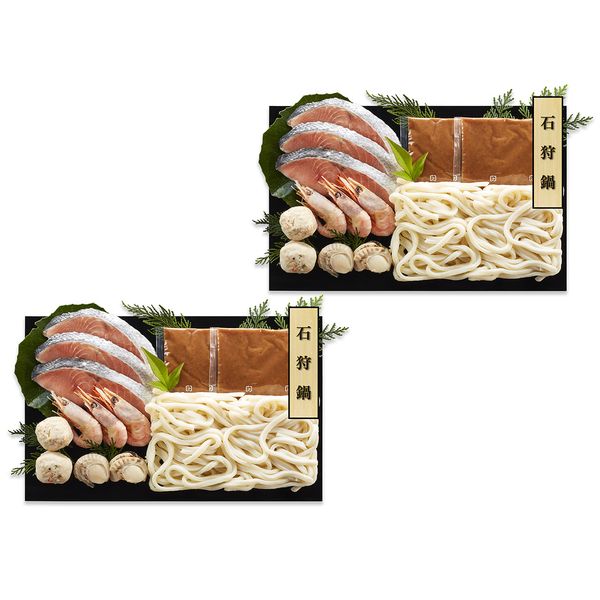 食品開発(株) 個食用 石狩鍋セット 0080695 ギフト 贈り物 送料無料 【産直】[24]