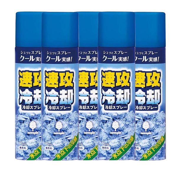 (株)小久保産業所 速攻冷やかす 冷やかす吹きつける 70mL（80本入） K-2723 意気組み症打つ手 猛暑打つ手 貨物輸送無料[24]