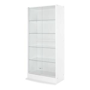 LED付きコレクションラック ワイド 本体 引き戸タイプ 奥行39[00]｜本家屋