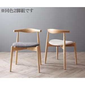 オーク材・ウォールナット材 北欧伸縮式ダイニング Jole ジョール ダイニングチェア 2脚組[00]