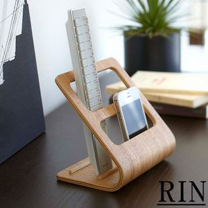 楽天市場】リモコンラック リン 木製 リモコン 収納 リモコンスタンド