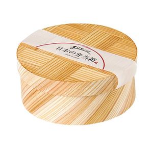 日本の弁当箱 網代丸 600ml 89355 【代引不可】 [01]