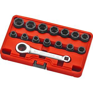 【JTC】超ショートソケット＆ラチェットセット JTCJ415M[05]｜本家屋 10,395円