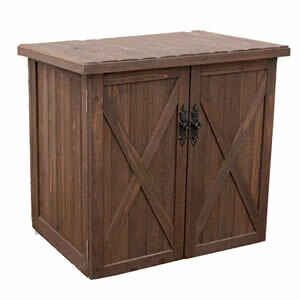 ポイント 倍 オールドカントリー調ストッカー740 ダークブラウン 送料無料 天然木 木製 収納 物置 倉庫 物入れ ウッドラック ランドリーラック ガーデニング雑貨 ポリタンク 扉付 おしゃれ 北欧 ナチュラル 掃除道具 庭 ベランダ 屋外 22 Bla Org Bw