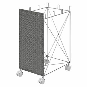 分別ごみ箱ラック（グレー） RUD-2424GY (約)幅26×奥行40×高さ60cm RUD-24シリーズ [23]