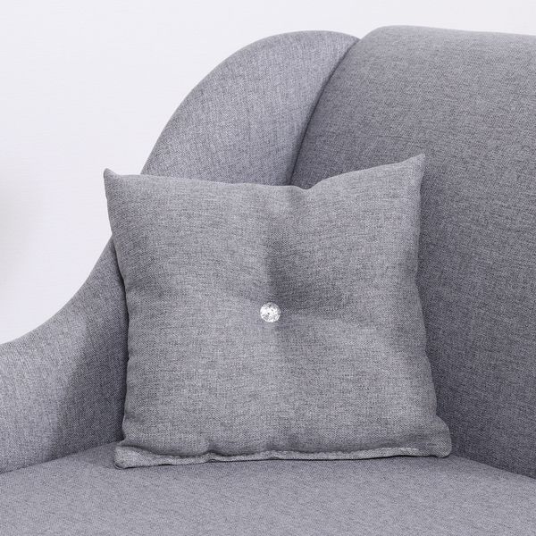 ペットカウチソファ(クッション付キ) GY グレー （入数 犬用品