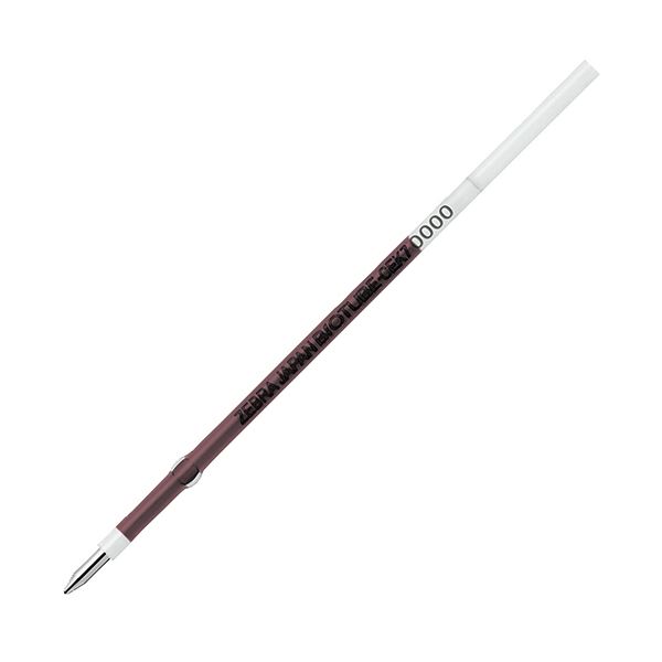 （まとめ） ゼブラ油性ボールペン替芯 バイオチューブCEK-0.7芯 赤 P-BIO-RCEK7-R5 1パック（5本） 【×10セット】[21]