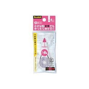 楽天市場】(まとめ) ぺんてる 修正テープ 20m カートリッジ 4mm