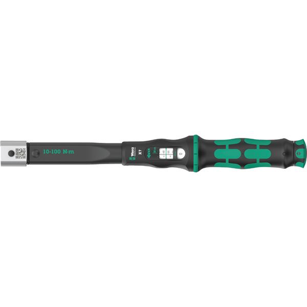 WERA ヴェラ 差込14&times;18mm クリックトルクレンチ X7 10-100Nm 343975 工具 ツール DIY 作業工具[21]｜本家屋