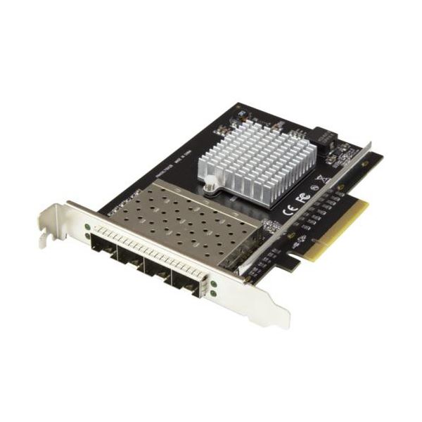 StarTech.com 10ギガビットイーサネット対応4ポートSFP+搭載光ファイバーネットワークカード PEX10GSFP4I1個[21]