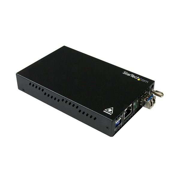 StarTech.com ギガビットイーサネット対応光メディアコンバータ ET91000SM20 1台[21]｜本家屋