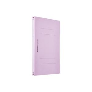 (業務用20セット) フラットファイル/紙バインダー 【A4/2穴 10冊入り】 タテ型 パープル(紫) D017J-VL [21]