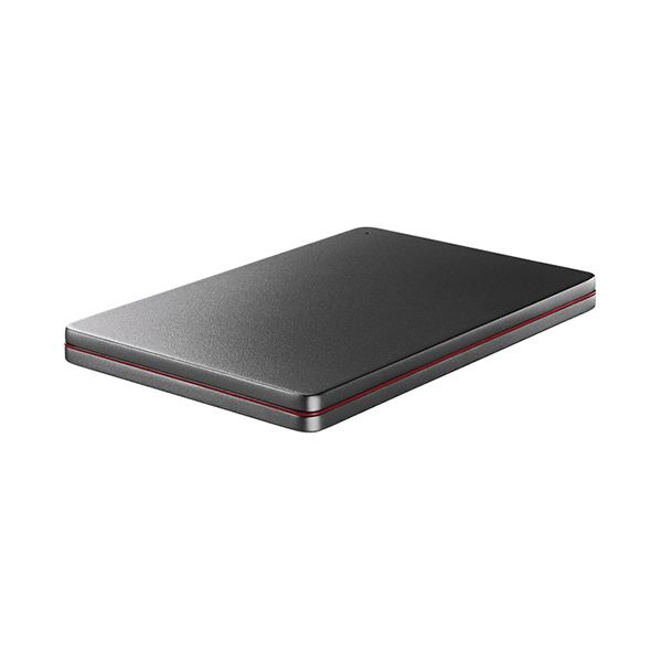 アイオーデータUSB 3.2 Gen 1（USB 3.0）対応ポータブルハードディスク「カクうす」 2TB ブラック×レッド HDPX-UTSC2K1台[21]
