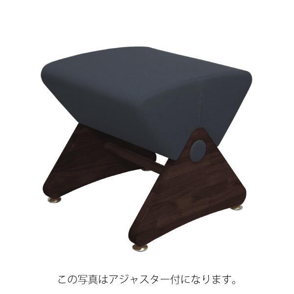デザイナーズスツール キャスター付き ダーク（布：ネイビー／エラストマー）【Ｍｏｎａ．Ｄｅｅ】モナディー ＷＡＳ０１ＳＣ[21]