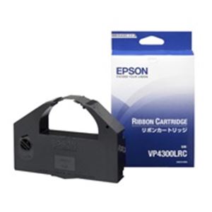【純正品】 EPSON（エプソン） リボンカートリッジ VP4300LRC 黒[21]