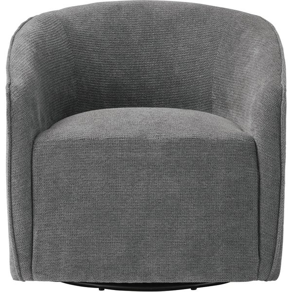 ラウンジソファ ダークグレー （約W74×D72×H73×SH43cm） 完成品【代引不可】[21]