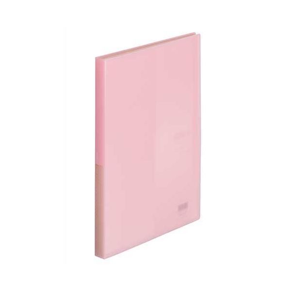 (まとめ) クリヤーブック40P N-8102-12 桃 【×10セット】[21]