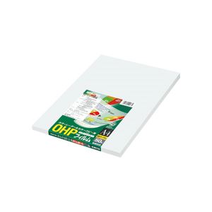 コクヨ OHPフィルム カラーLBP&PPC用 A4 検知マーク付なし VF-1420N 1冊(50枚)[21]