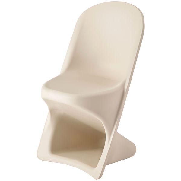 チェア 約W52×D54×H87×SH46cm ベージュ スタッキング可 完成品[21]