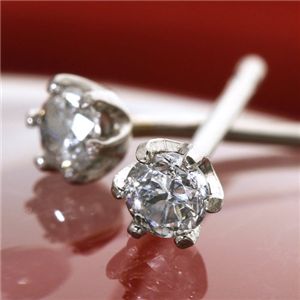 0.1ct ダイヤモンドピアス プラチナピアス[21]