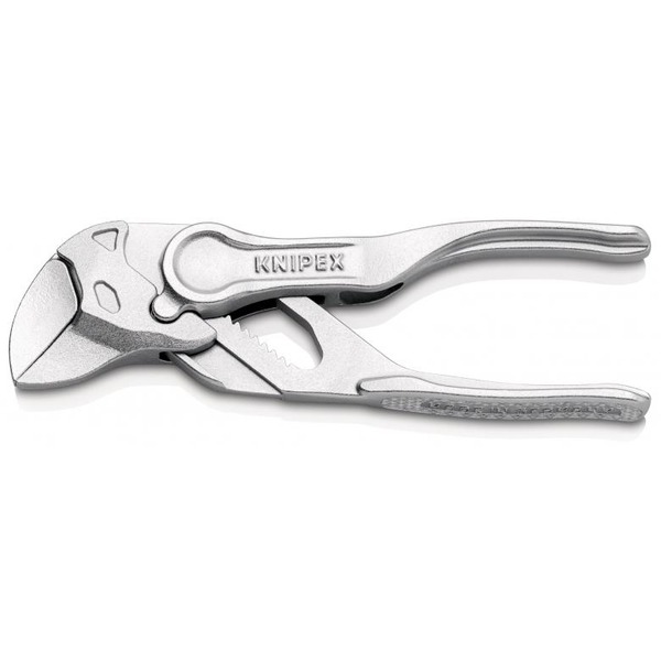 KNIPEX クニペックス 全長100mm 最大開口21mm 手のひらサイズ ミニプライヤーレンチ XS 8604-100BK 工具 作業工具 道具 DIY[21]