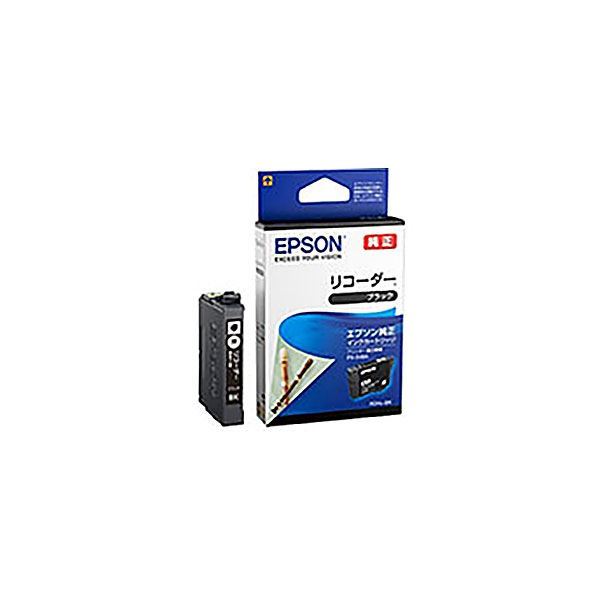 (まとめ) 【純正品】 EPSON エプソン インクカートリッジ 【RDH-BK ブラック】 【×5セット】[21]