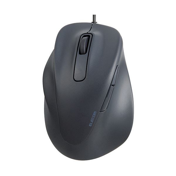 エレコム 静音有線マウス EX-G 5ボタン Mサイズ（左手用） ブラック M-XGM31UBSKBK 1個[21] 8,184円