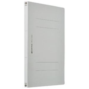 フラットファイル/紙バインダー 【A4/2穴 360冊入り】 タテ型 グレー(灰) D017J-36GY[21]｜本家屋