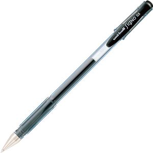 (まとめ) 三菱鉛筆 ゲルインクボールペン ユニボール シグノ エコライター 0.5mm 黒 UM100EW.24 1本 【×60セット】[21]