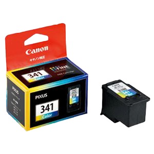 （まとめ） キヤノン Canon インクジェットカートリッジ BC-341 3色カラー 1個入 【×2セット】[21]