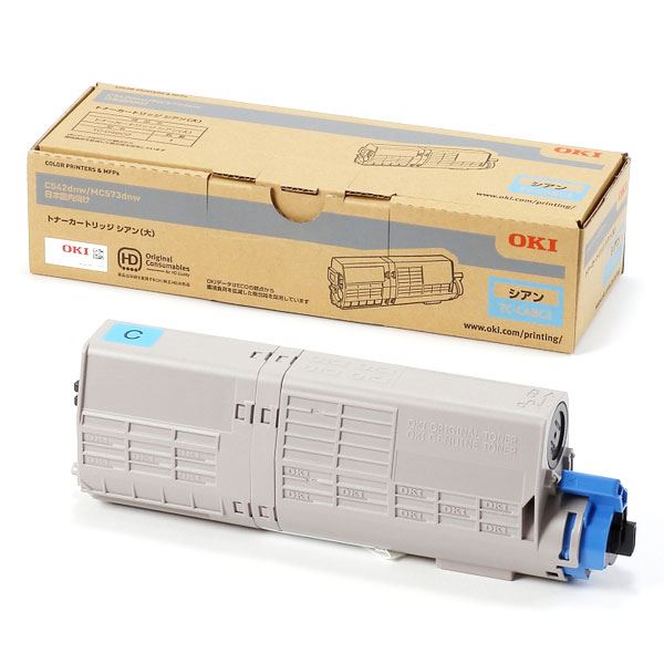 【完全無欠品】OKI 沖電気 トナーカートリッジ【TC-C4BC2 シアン大】[21]