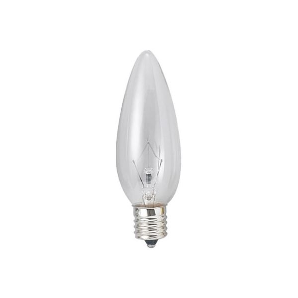 (まとめ)YAZAWA シャンデリア球 C32 E17 60W クリア C321760C【×50セット】[21]