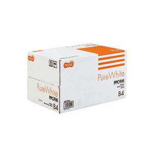 （まとめ） TANOSEE PPC質問用紙 Pure White B4 1箱（2500枚：500枚×5冊） 【×10書き割り】[21]