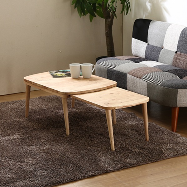 新品　送料無料　NEW　ウッディテーブル　90×50　ブラウン 楽天市場】継脚付 ウッディテーブル 90×50 BR/NA ブラウン