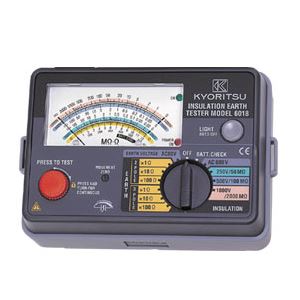 共立電気計器 キューメグアース アナログ絶縁・接地抵抗計 6018【代引不可】[21]