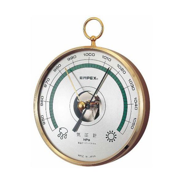 (まとめ)EMPEX 予報官(気圧計) BA-654【×2セット】[21]